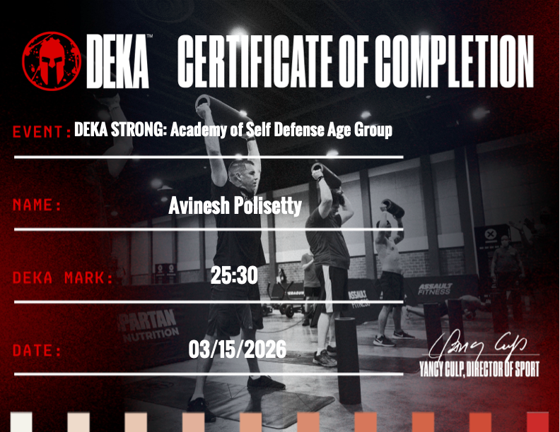 Deka Strong Certificate