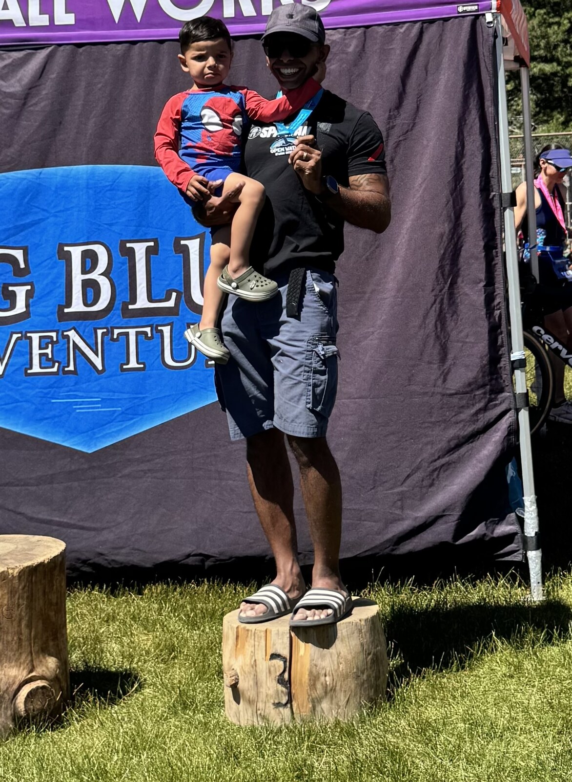 Donner Lake Swim 2026 — 3rd place podium