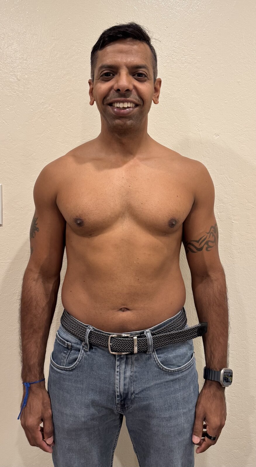August 2026 physique progress photo