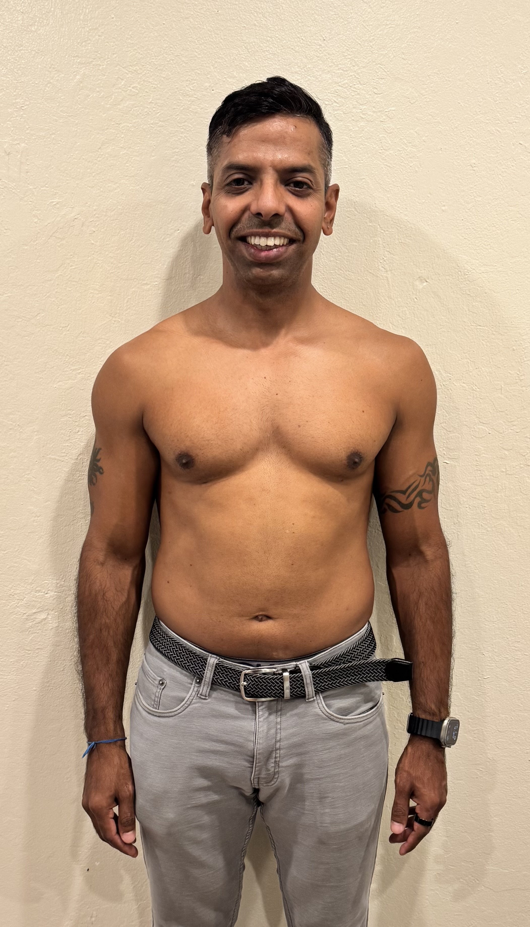 September 2026 physique progress photo