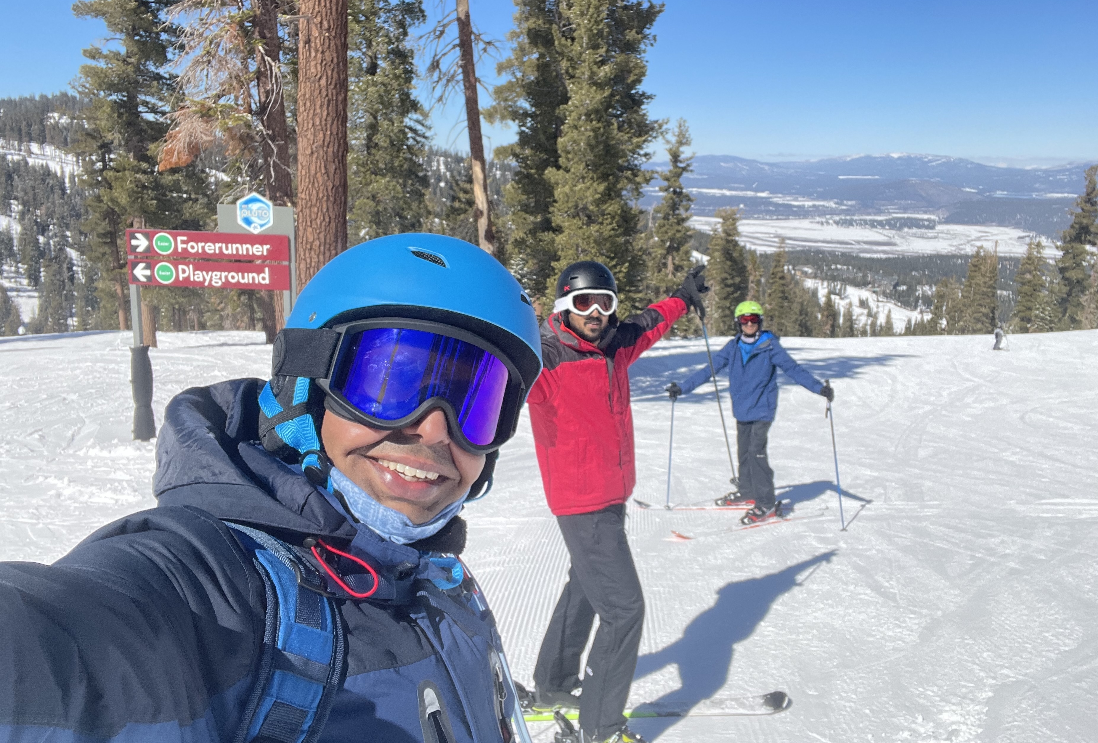 Skiing in Tahoe
