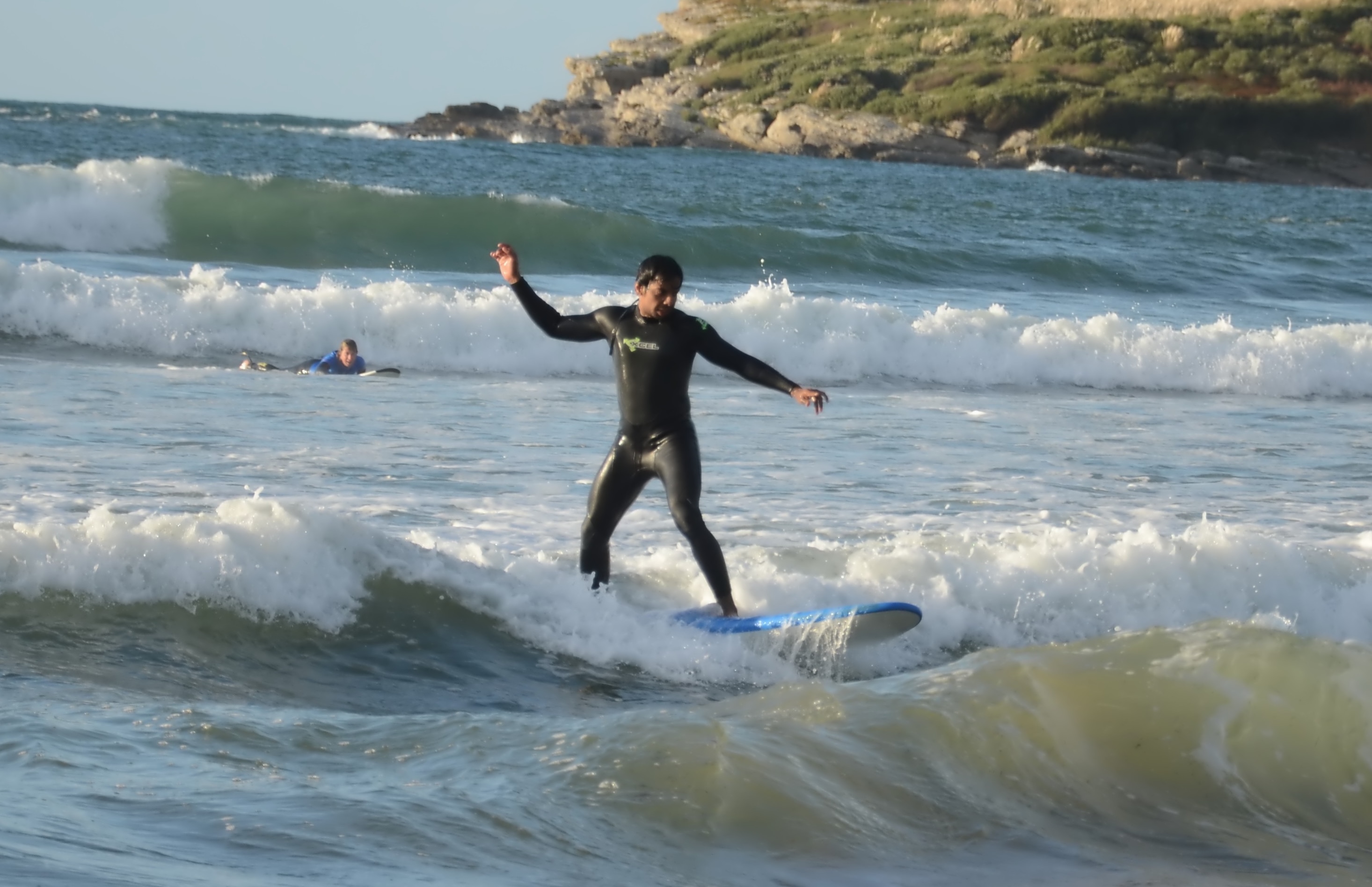 2012 - Surfing in Santander, Spain